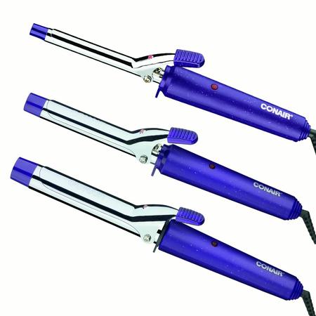 Conair Supreme Triple Value Pack Curling Irons, .75