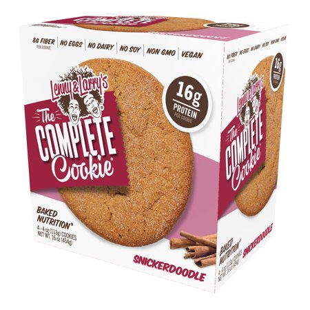 Lenny & Larry's The Complete Cookie, Snickerdoodle, 16g Protein, 4