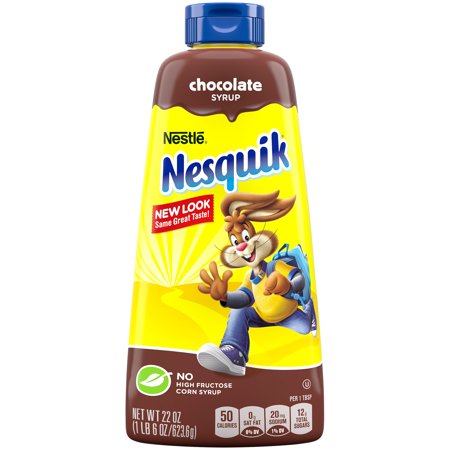 (3 pack) Nesquik Chocolate Syrup, 22 oz Bottle