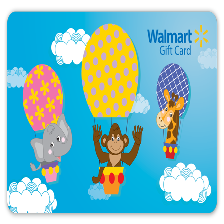 Hot Air Balloon Walmart Gift Card