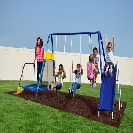 sportspower swing and slide set