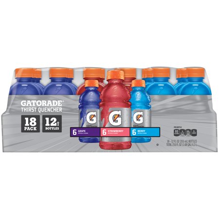 Gatorade Thirst Quencher Sports Drink Variety Pack, 12 Fl. Oz., 18 (Best Price On Gatorade)