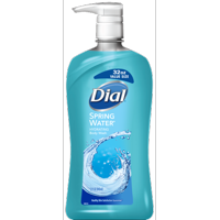  (2 Pack) Dial Body Wash with Moisturizers, Spring Water, 32 Ounce