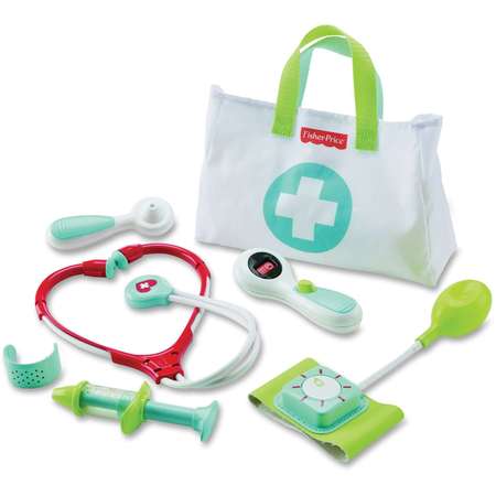 Fisher-Price Medical Kit with Doctor Health Bag Playset