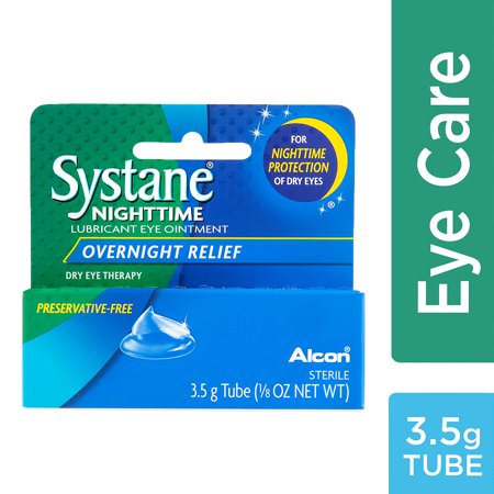 SYSTANE Lubricant Eye Ointment, Nighttime dry eye therapy, 3.5 g ...