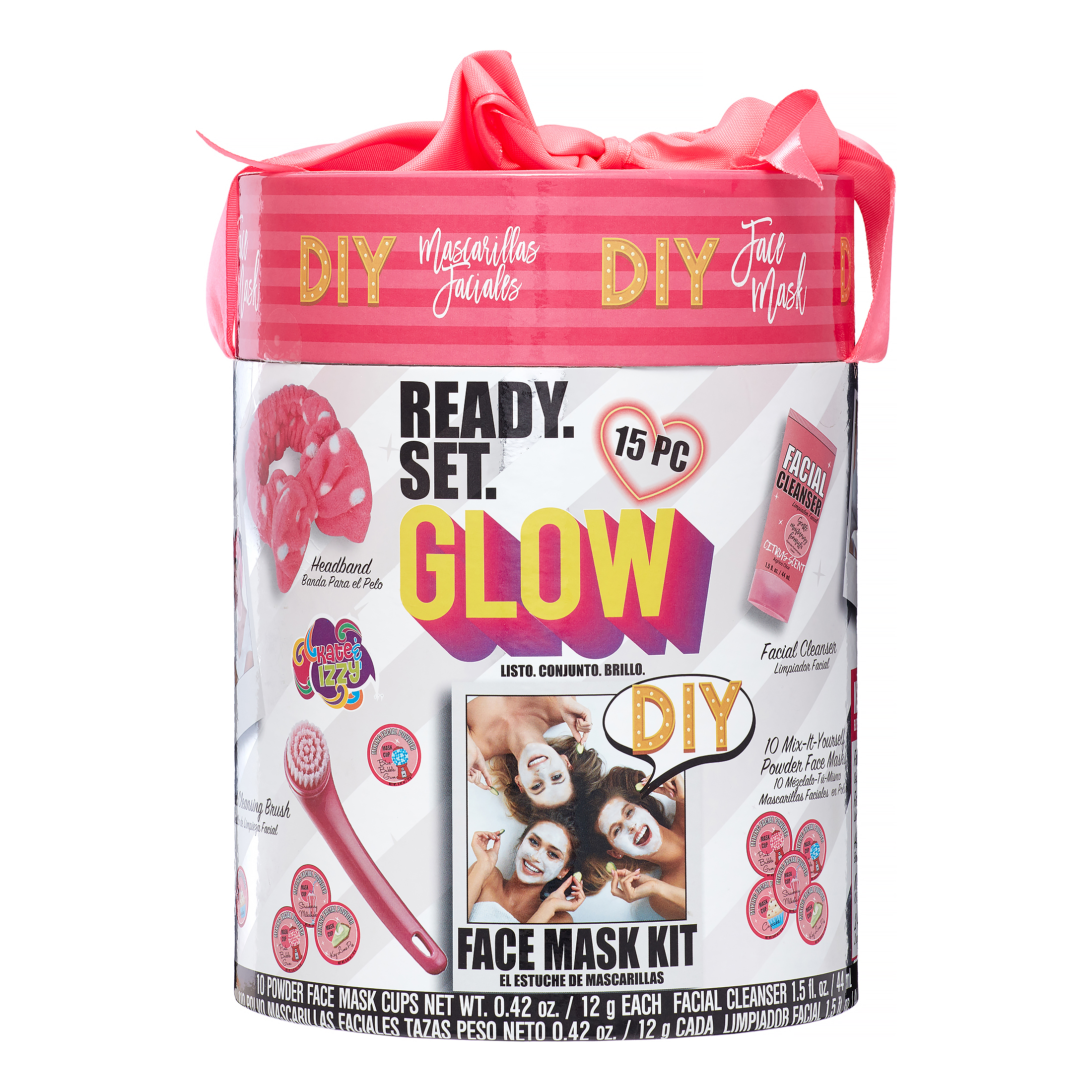 15-Piece Onyx Professional Ready. Set. Glow. DIY Face Mask Gift Set
