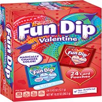 Wonka Fun Dip Valentine Candy and Card Kit, 10.32 Oz.