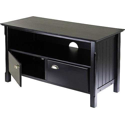 Timber Black TV Stand, for TVs up to 46''