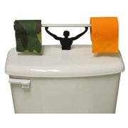 Toilet Paper Holder Sets Camo Blaze Orange Toilet Paper W Strong Man Holder Hunter Gift Set