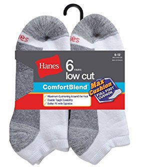 - Men's Comfortblend Low Cut Socks 6-Pack