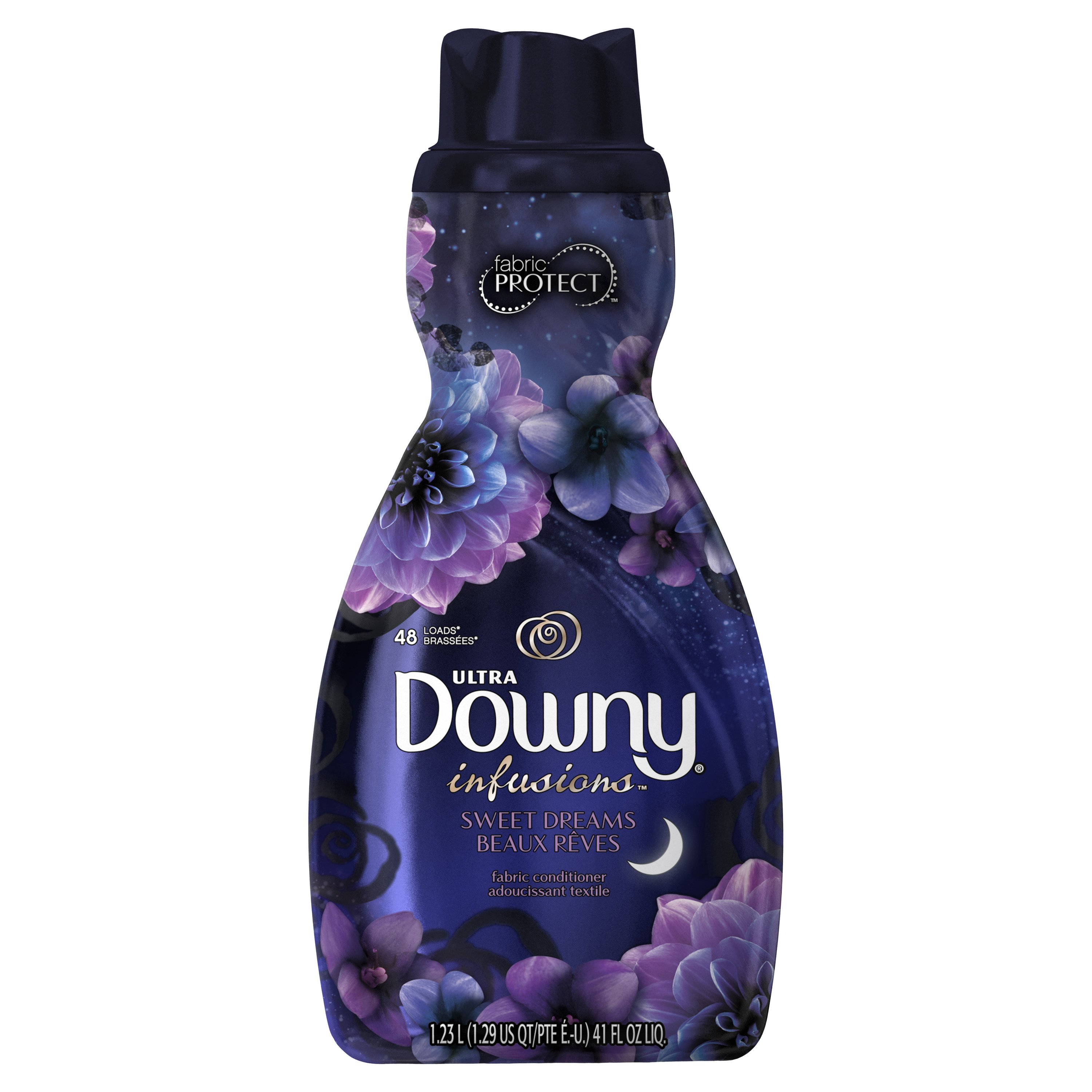 Downy Ultra Infusions Liquid Fabric Conditioner, Sweet Dreams, 72 Loads 62 fl oz