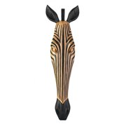 Zebra Kitchen Accessories Tribal Zebra Wall Plaque Home Decor Decorative Items Collectibles Figurines Accessories And Gifts