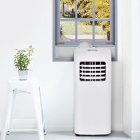 Costway 10000 BTU Portable Air Conditioner & Dehumidifier Function Remote w/ Window Kit