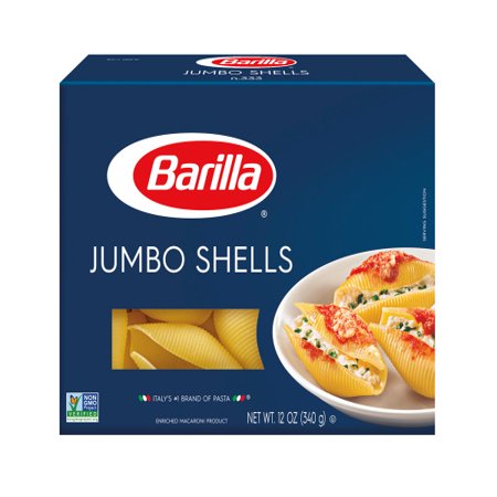 Barilla Pasta Jumbo Shells Oz Walmart Com