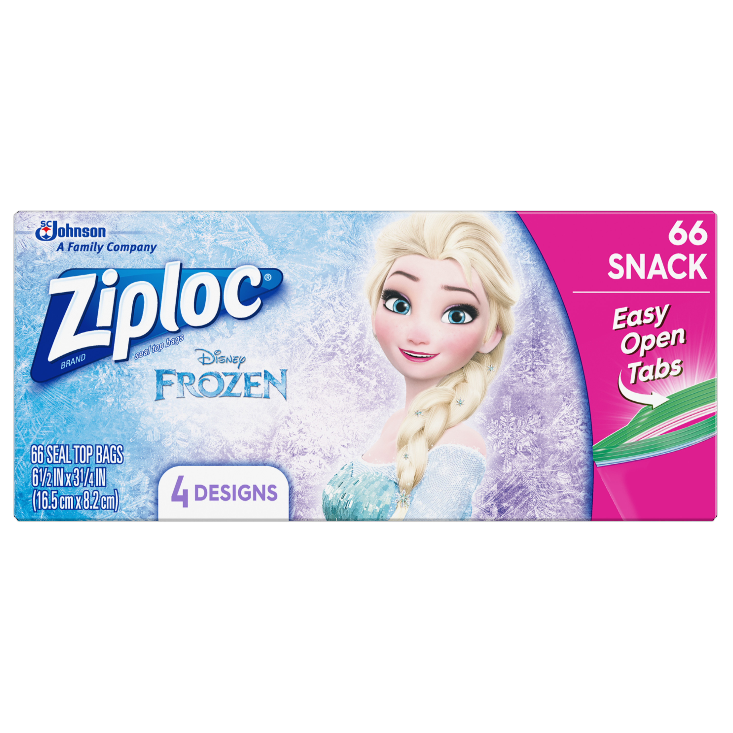 Ziploc® Brand Snack Bags Disney's Frozen 2, 66 Count 