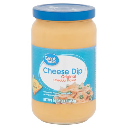 Great Value Original Cheddar Flavor Cheese Dip, 16