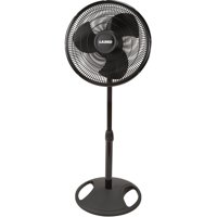 Lasko 16" Oscillating Stand 3-Speed Fan, Model #2521, Black