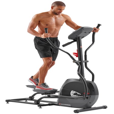 Schwinn A40 HR Enabled Elliptical Trainer with 7 Programs and 8 Levels of Resistance