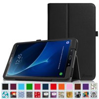 Fintie PU Leather Case Cover for Samsung Galaxy Tab A 10.1 (NO S Pen Version SM-T580/T585/T587) Tablet, Black