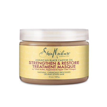 Jamaican Black Castor Oil Strengthen & Restore Treatment Masque - Strengthens and Nourishes Natural and Processed Hair - Sulfate-Free with Natural & Organic Ingredients (12 (Best Hot Oil Treatment For Hair Growth)