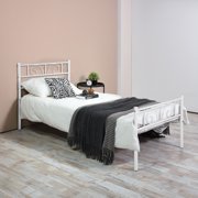 Twin Metal Bed Frames Platform Metal Bed Frame Foundation Headboard Furniture Bedroom Twin Full Size