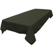 Indoor Bench Cushions 48 La Linen Poplin Rectangular Tablecloth