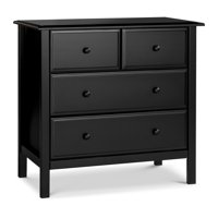 DaVinci Autumn 4-Drawer Dresser in Ebony Black
