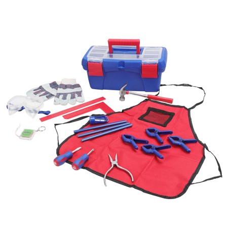- Create & Learn 18-Piece Tool Set with Toolbox 5+