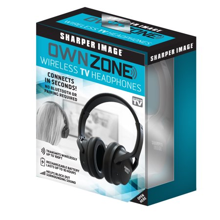 Sharper Image Gp - Own Zone, Wireless TV Headphones By Sharper Image
