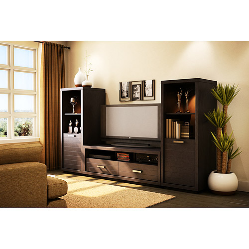 South Shore Skyline Chocolate TV Stand, for TVs up to 52''