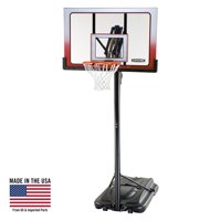 Lifetime 52" Shatterproof Portable One Hand Height Adjustable Basketball System, 1558