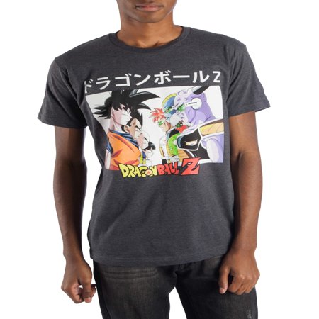 Download Dragon Ball Z - Men's Dragon Ball Z "Character Shot" Short Sleeve Graphic Tee - Walmart.com