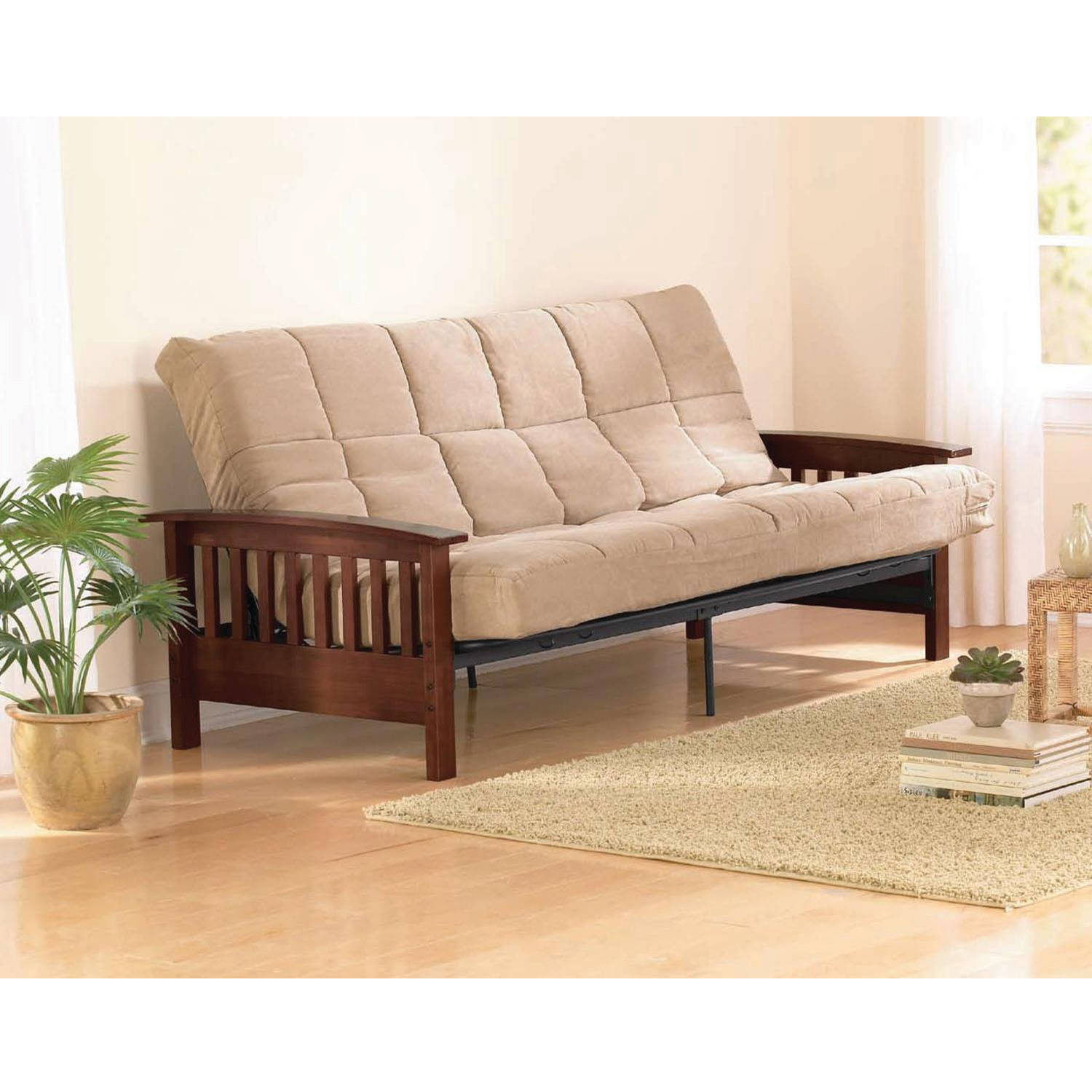 Better Homes and Gardens Neo Mission Futon, Brown