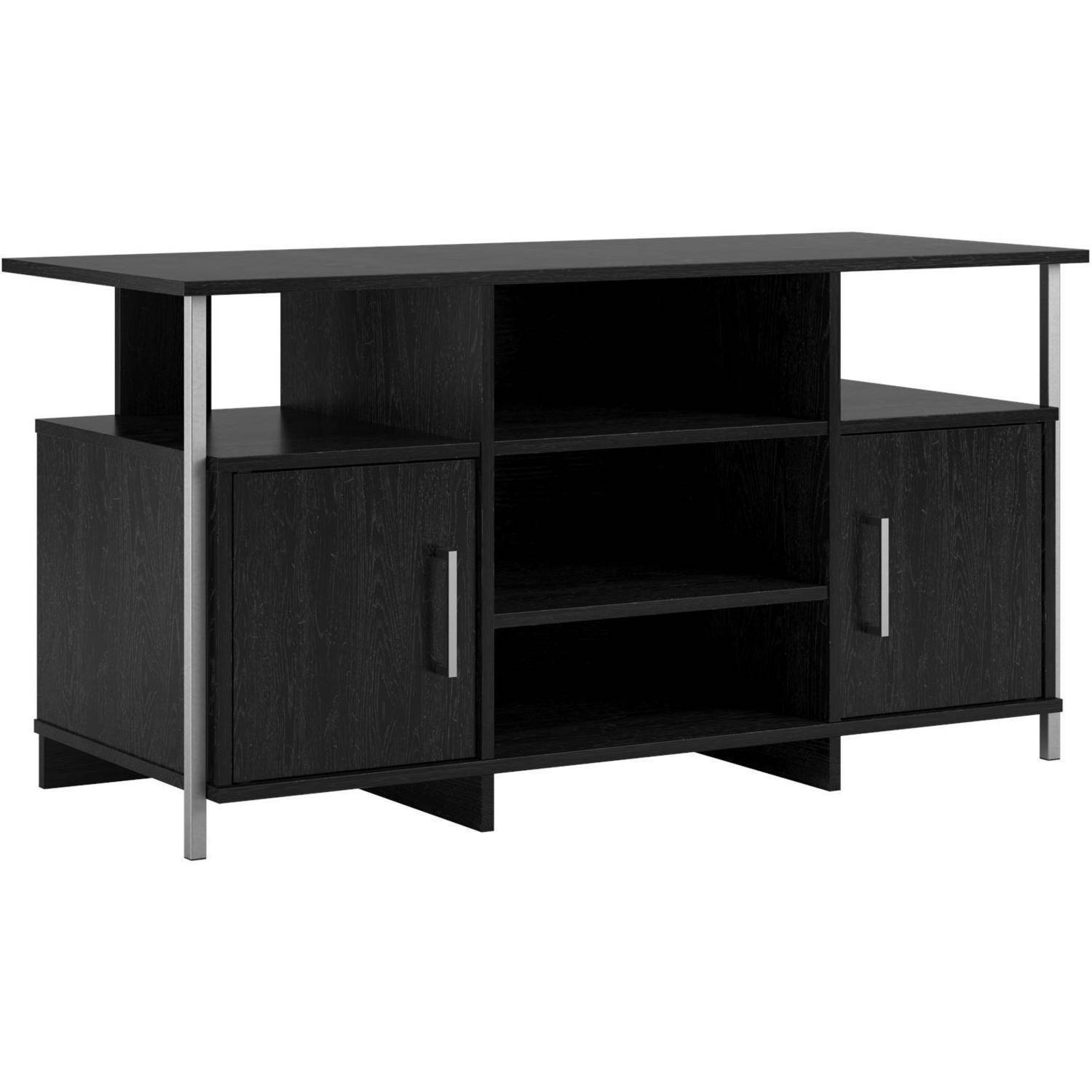 Mainstays TV Stand for Flat Screen TVs up to 42'', Black