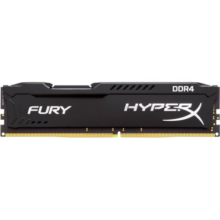 - HyperX FURY Memory Black 8GB 2400MHz DDR4 CL15 DIMM 1Rx8 HX424C15FB2/8