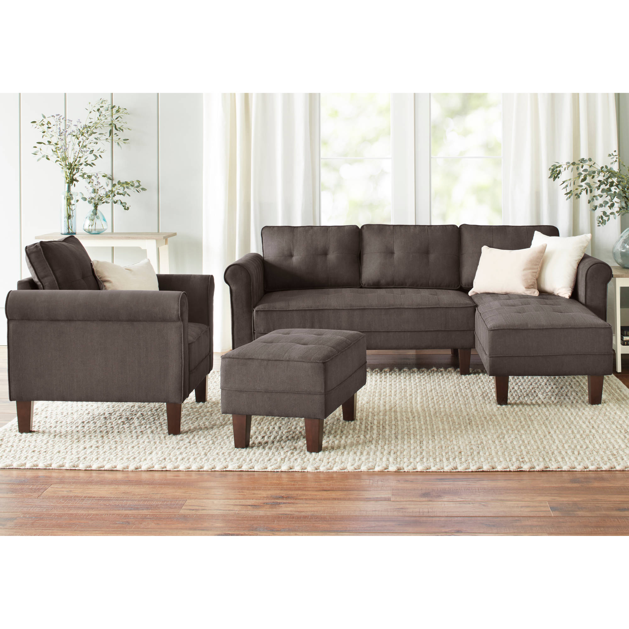 10 Spring Street Ashton Microfiber Sofa Bed