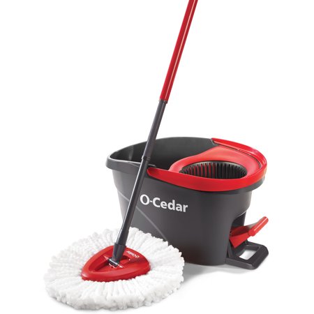 O-Cedar EasyWring Spin Mop & Bucket System (Best Wet Floor Mop)