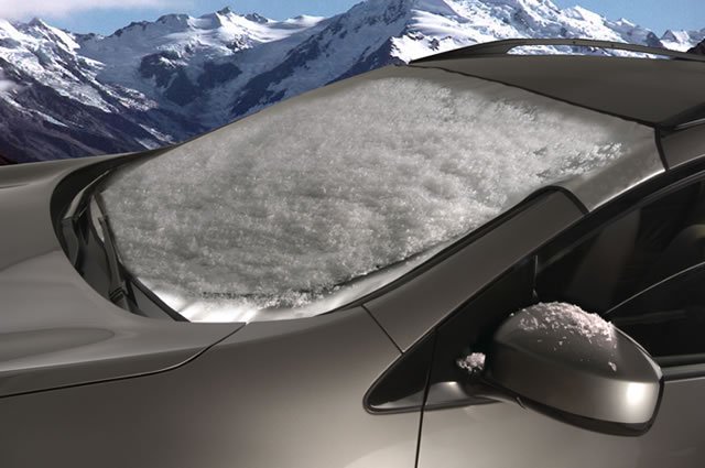 - Intro-Tech Winter Snow Shade Cover Windshield For 2012 - 2015 Honda Civic Base