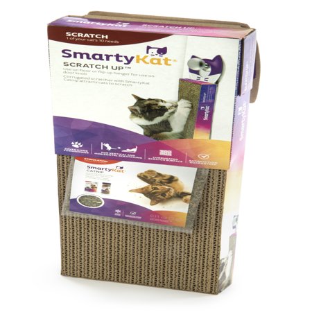 SmartyKat® Scratch Up™ Hanging Single Corrugate Cat Scratcher with (Best Cardboard Cat Scratcher)