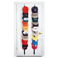 TSV 2Pcs Baseball Cap Hat Holder Rack Storage Organizer Over the Door HangerHolders