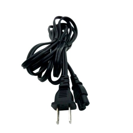 2 Prong Ac Cable - Kentek 10 Feet FT AC Cable Power Cord 2 Prong Fig 8 for Samsung UN32EH4000FXZA UN32EH4003FXZA TV