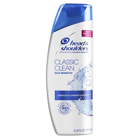 Head and Shoulders Classic Clean Daily-Use Anti-Dandruff Shampoo, 8.45 fl (Best Anti Dandruff Solution)