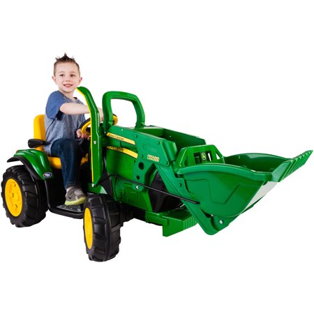 Peg Perego John Deere Ground Loader 12-Volt Battery-Powered (Peg Perego Prima Pappa Best High Chair Paloma)