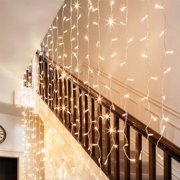 Indoor String Lights Torchstar 9 8ft X Led Curtain Lights Starry Christmas String Light Indoor