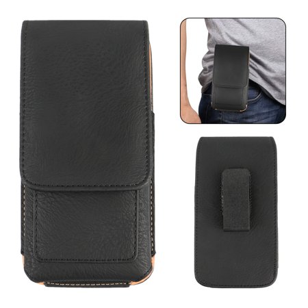 Cell Phones Vertical Leather Case Pouch Cover Belt Clip Holster with Card Holder for 5.3