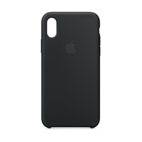 Apple Silicone Case for iPhone X - Black