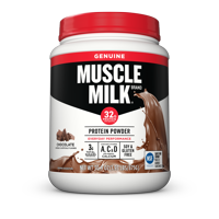Muscle Milk Genuine Protein Powder, Chocolate, 32g Protein, 1.9 Lb