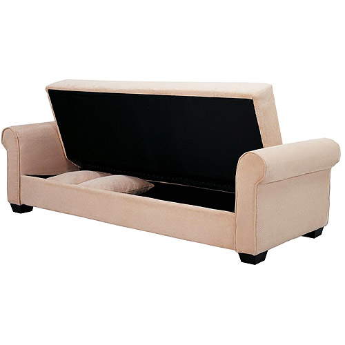 Atherton Home Bedford Convertible Lounger With Storage Unit