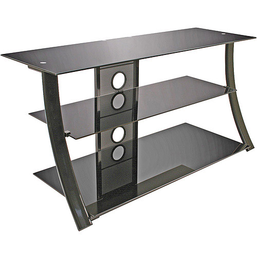 Bello Flat Panel TV Stand for TVs up to 46'', Smoke