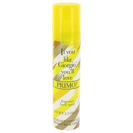 Women Parfum Purse Spray - (2 Pack) Parfums De Coeur Designer Imposters Primo! Body Spray for Women 2.5 oz